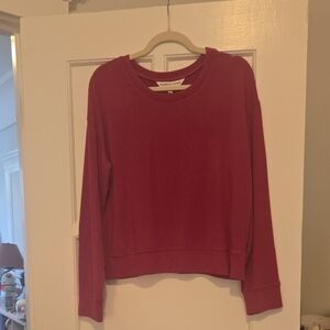 Cupcakes & Cashmere Berry Long Sleeve Top